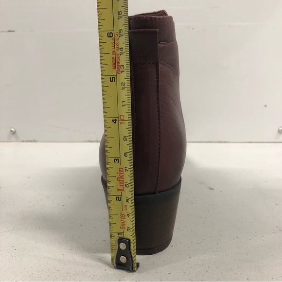 Bueno Leather Heeled Chelsea Boots Ankle Boots - Picture 16 of 16